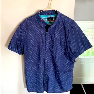 American Eagle short sleeve button up
